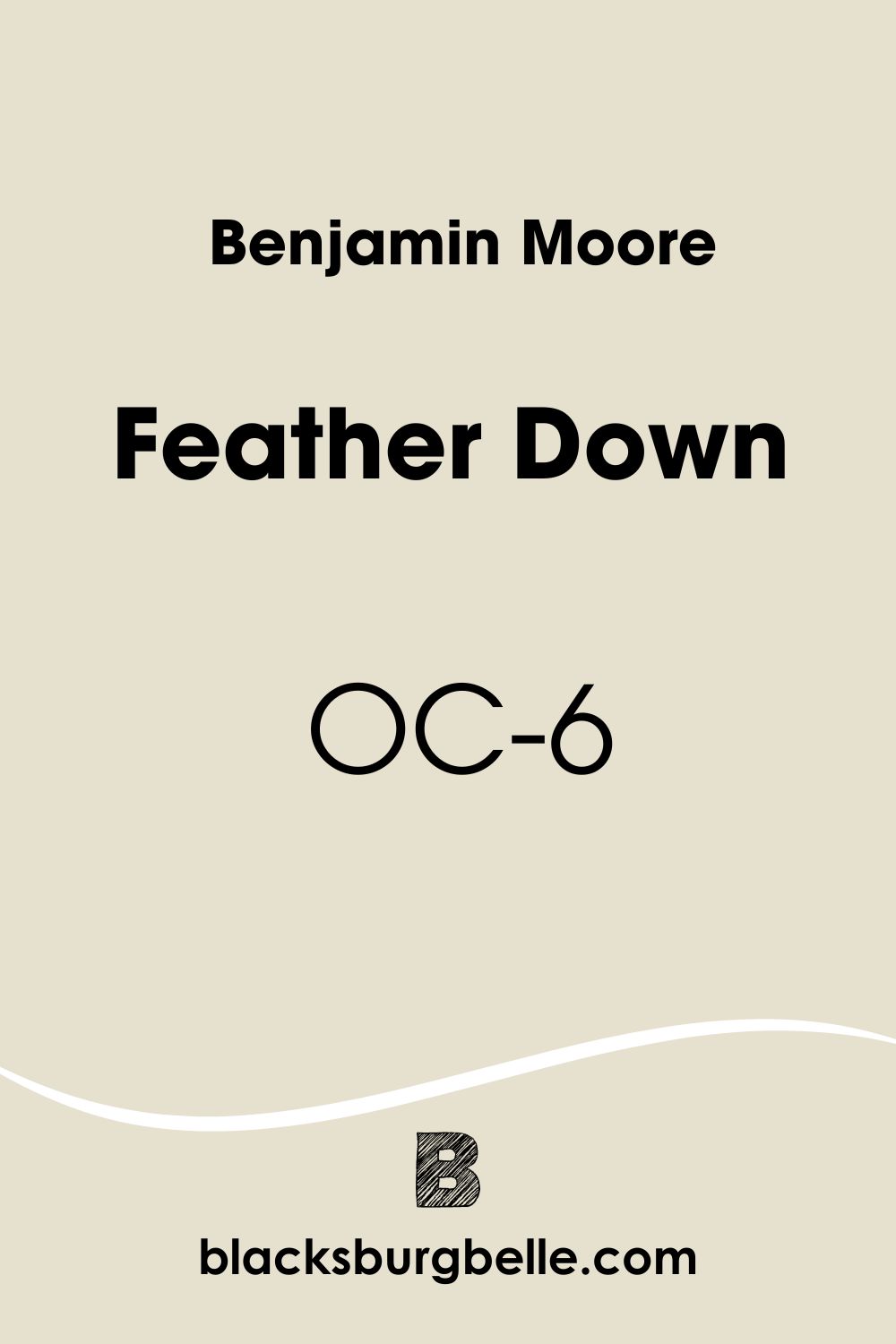 Benjamin Moore Feather Down OC-6 