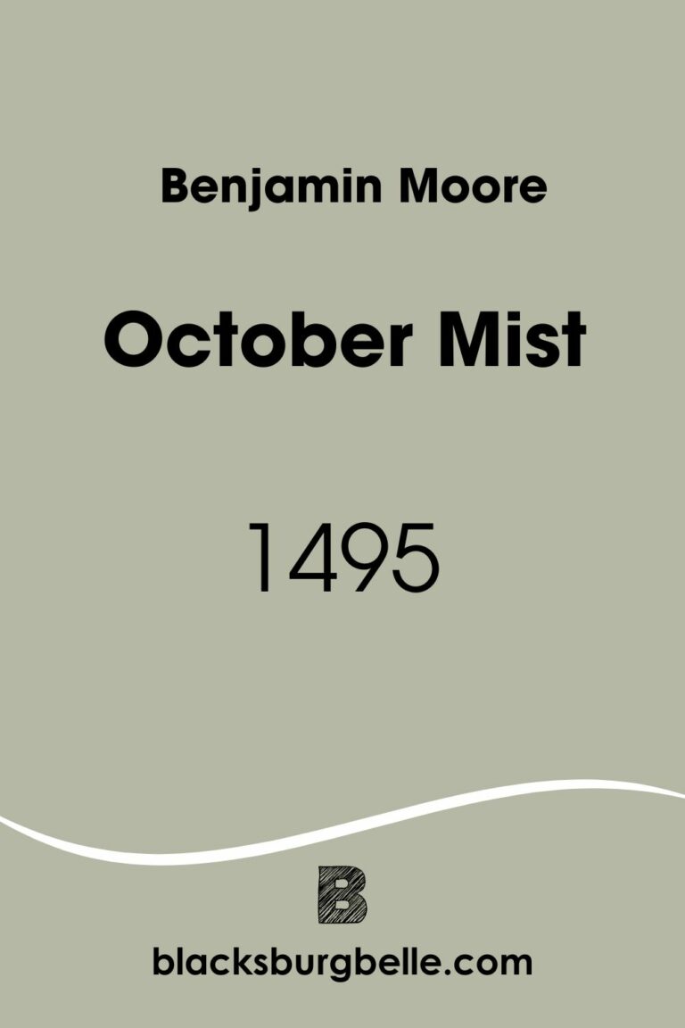 Benjamin Moore October Mist 1495