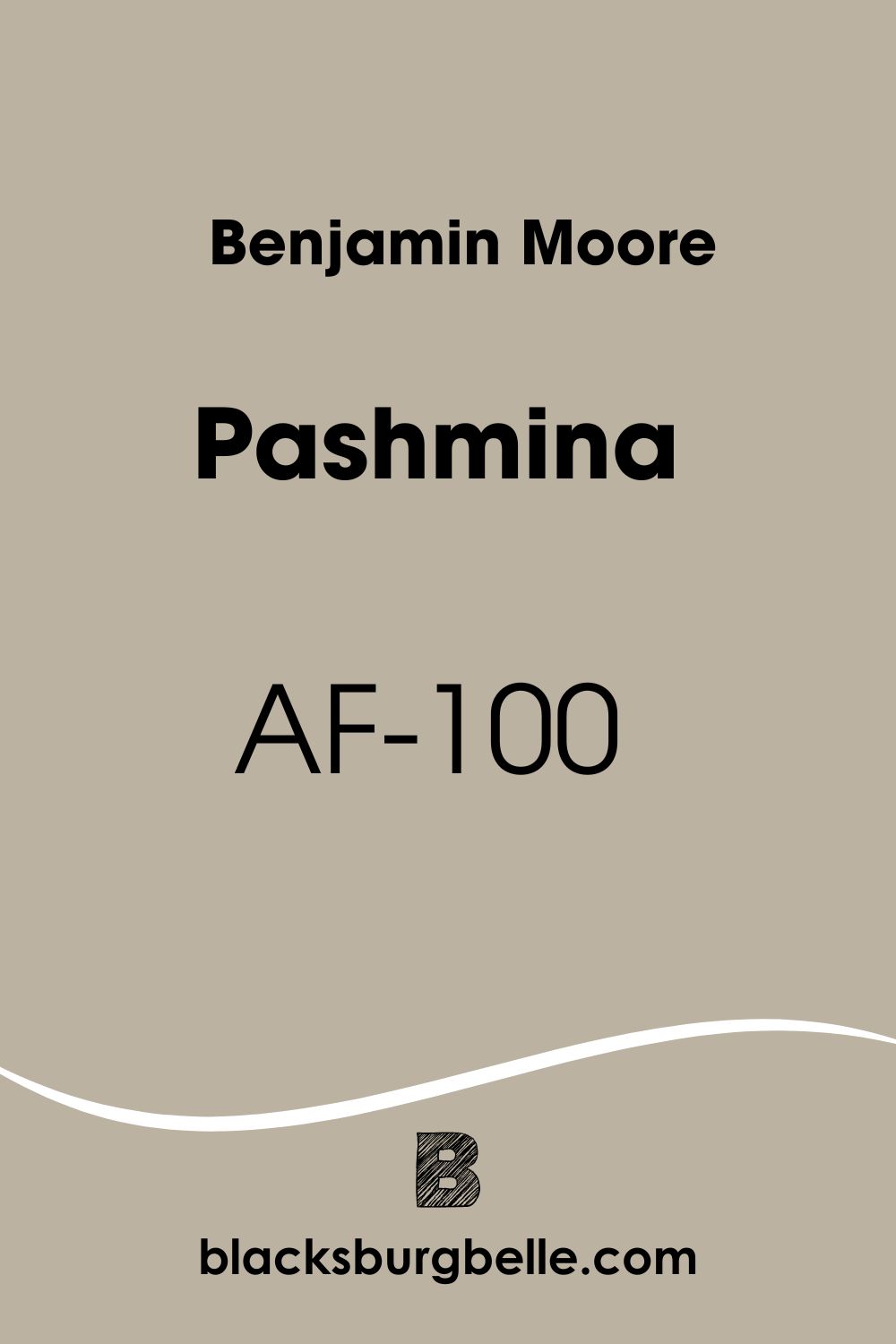 Benjamin Moore Pashmina AF-100 