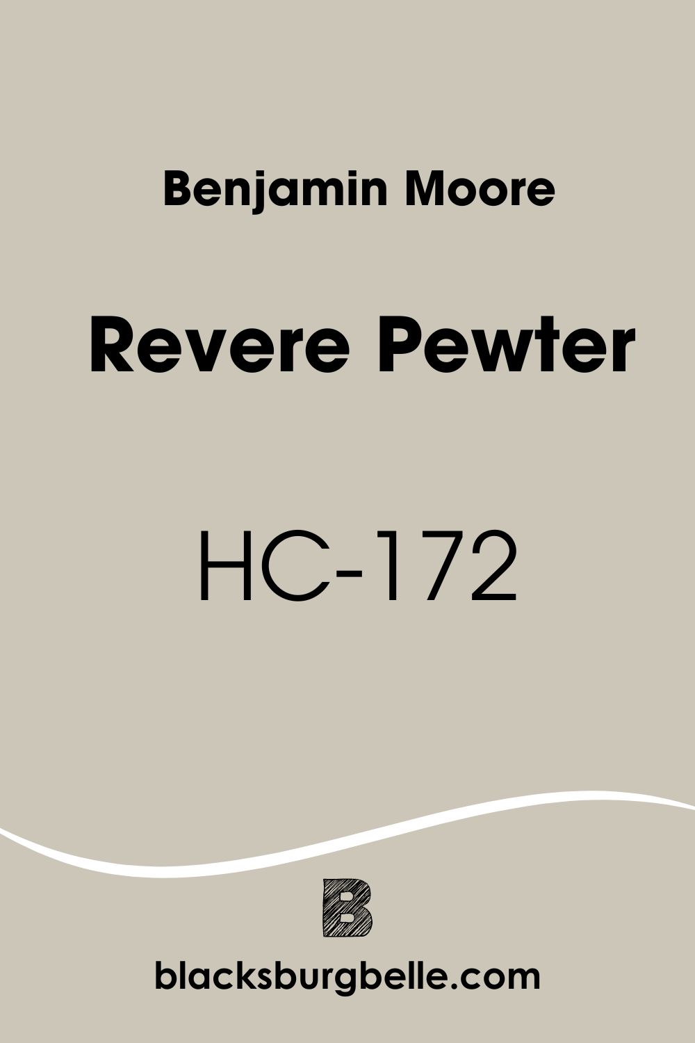 Benjamin Moore Revere Pewter HC-172