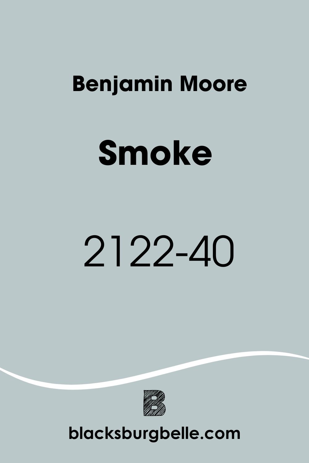 Benjamin Moore Smoke 2122-40 