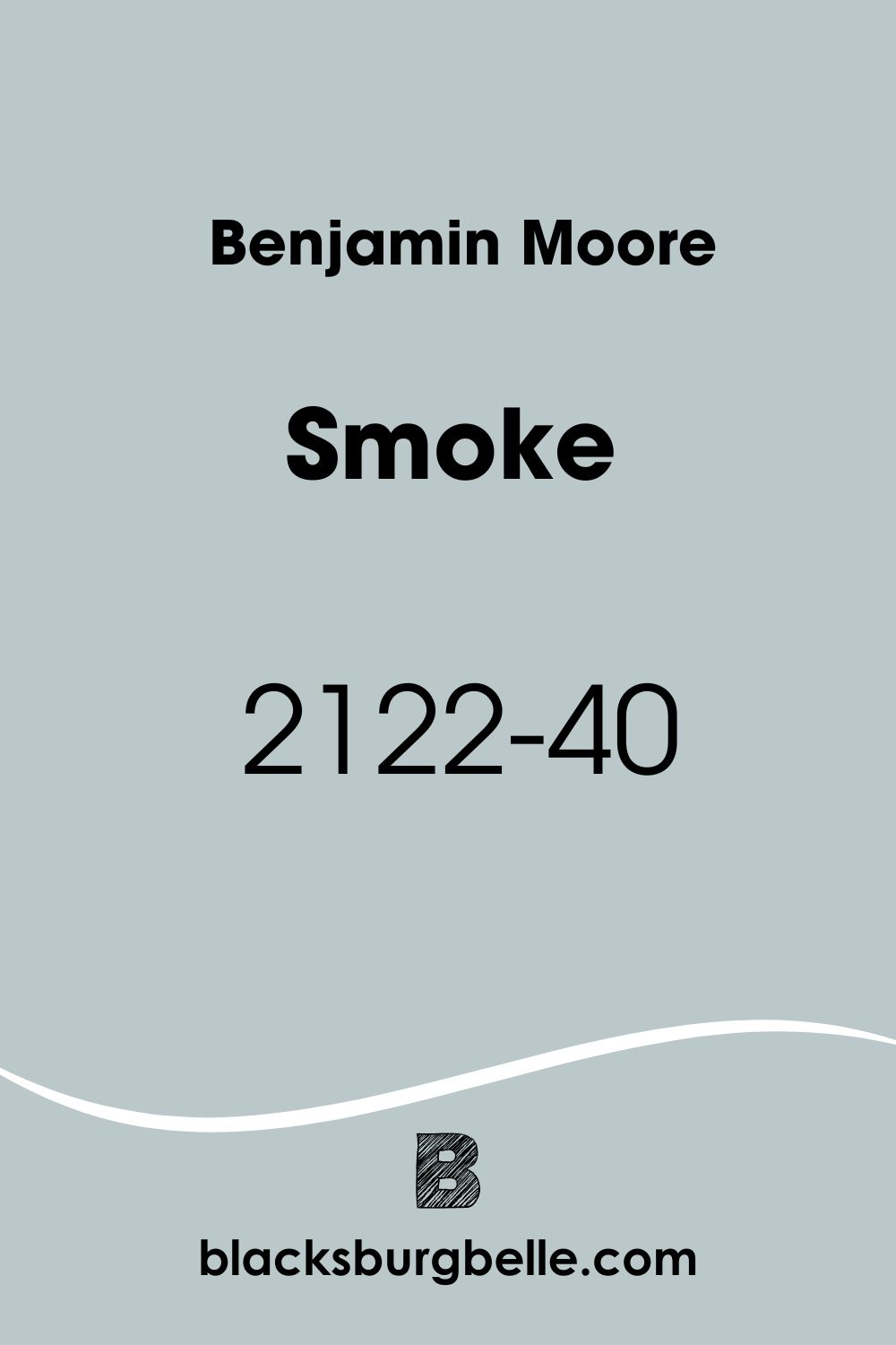 Benjamin Moore Smoke 2122-40