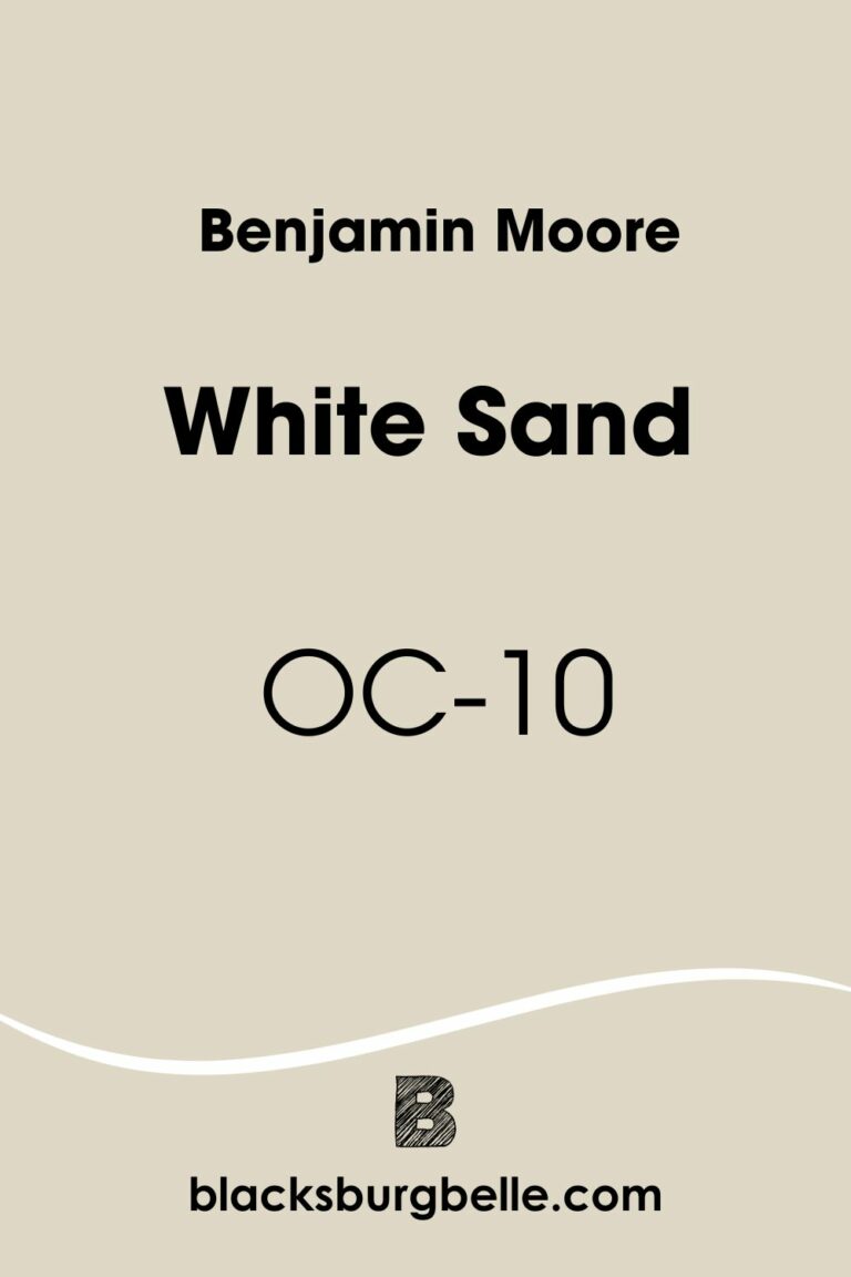 Benjamin Moore White Sand OC-10