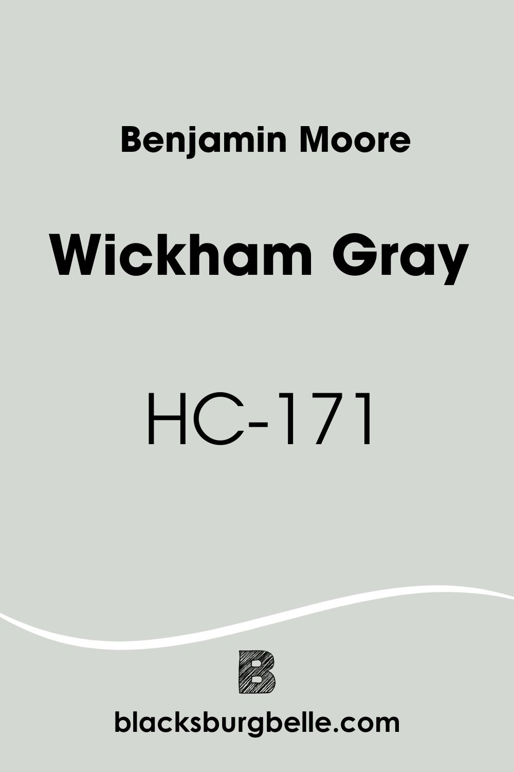 Benjamin Moore Wickham Gray HC-171 