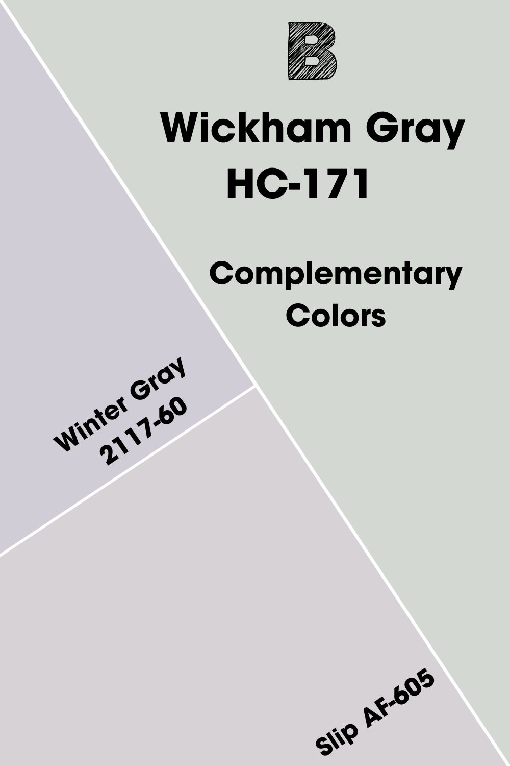 Complementary Colors for Wickham Gray