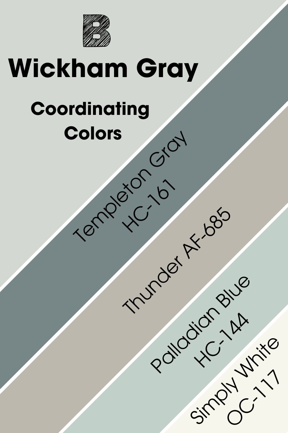 Coordinating Colors for Wickham Gray