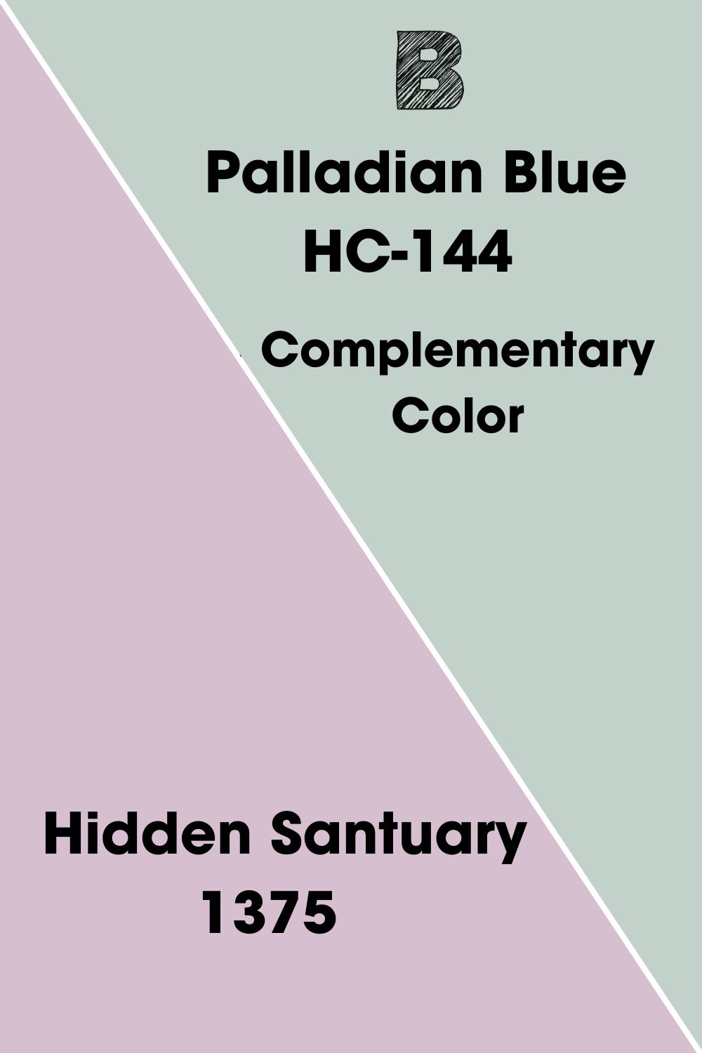 Palladian Blue’s Complementary Color
