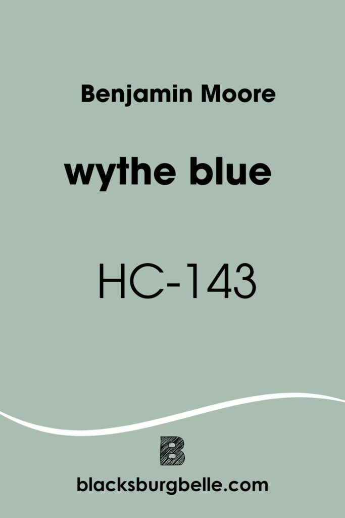 benjamin moore wythe blue hc-143