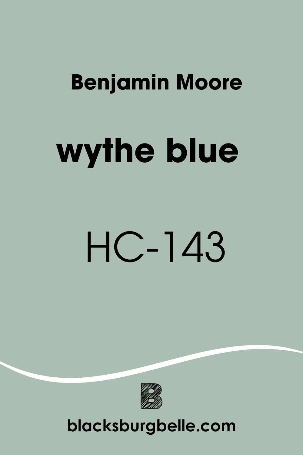 benjamin moore wythe blue hc-143 