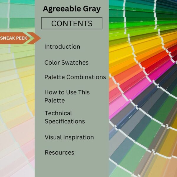 Agreeable Gray Color Palette 02
