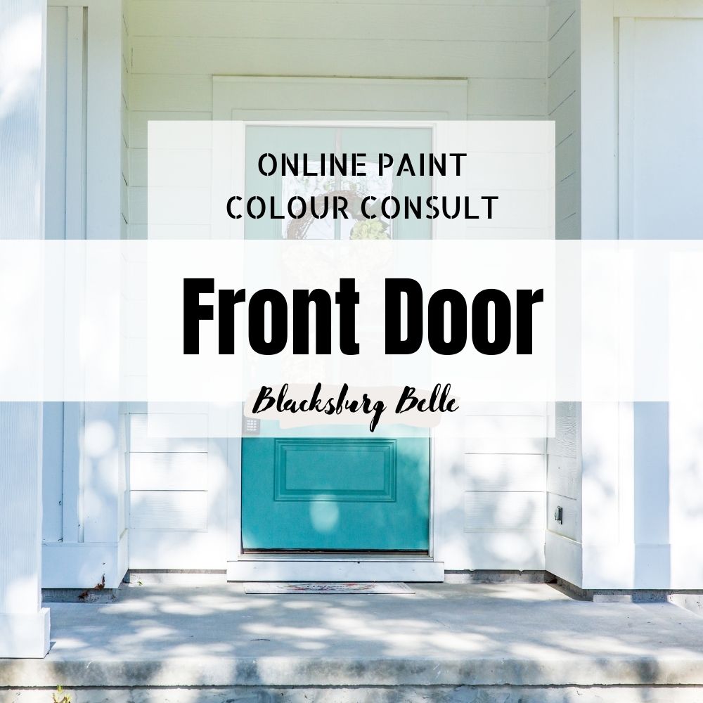 Color Consultation Front Door Paint Color